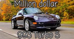 Porsche 911 993 Turbo S fastest and most expensive 993
