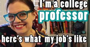 What is it like to be a college professor? | Inside a tenure track faculty job