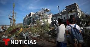 El huracán Otis siembra muerte y destrucción en Acapulco