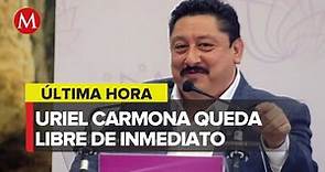 Juez ordena liberar al fiscal de Morelos, Uriel Carmona