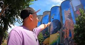 En esta ciudad está el graffiti más grande de Chile - Rancagua