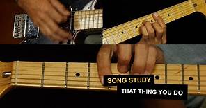 That Thing You Do Guitar Lesson - The Wonders