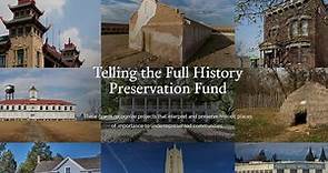 Telling the Full History Preservation Fund Grant Announcement