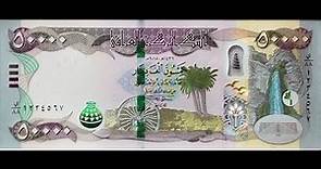 Central Bank of Iraq Releases New 50000 Iraqi Dinar Banknotes - RV Guru Talk