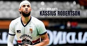 Lo mejor de Kassius Robertson 2022/23 | Monbus Obradoiro | Highlights & Best Plays 2022/23