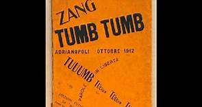 Zang Tumb Tumb Filippo Tommaso Marinetti