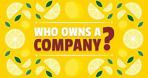 Who owns a company?