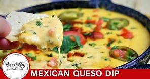 Queso Dip | How to make Mexican Cheese Dip | Queso Recipe