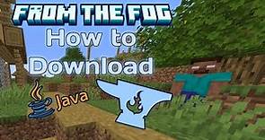 How to download, From the Fog mod, plus Exit Code 1 fix. | Minecraft