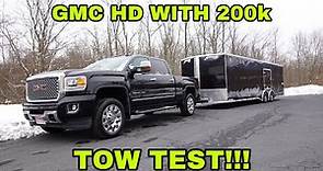 Towing 10k With A GMC Sierra 2500 Duramax With 200k Miles | Is It More Reliable Than RAM Cummins?