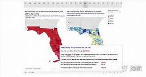 Tampa Bay area counties have among the lowest rates of senior COVID-19 vaccinations in state