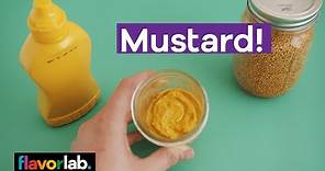 How to make mustard - from mustard seed to condiment!