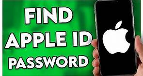 How to Find Apple ID Password (Step By Step)