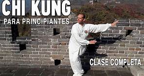 CHI KUNG para PRINCIPIANTES - (clase completa) Qigong - Chikung (ejercicios en español)