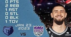 Alex Len NBA Player Highlights 23-01-2023 KINGS vs GRIZZLIES REGULAR SEASON