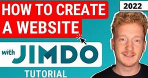 How to Make Your Own Website with Jimdo - Jimdo Website Builder Tutorial 2022