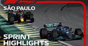 F1 Sprint Highlights | 2022 Sao Paulo Grand Prix
