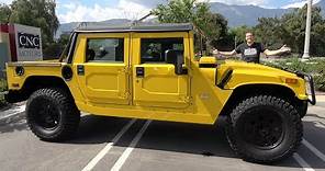 Here's Why the Hummer H1 Alpha Is the Ultimate $200,000 Off-Roader