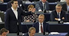 Crisi greca: Il discorso di Tsipras al parlamento europeo