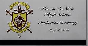 Marcos de Niza Graduation Ceremony May 21, 2020