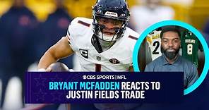 Super Bowl Champion Bryant McFadden reacts to Justin Fields TRADE to Pittsburgh | CBS Sports