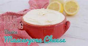 How to make Homemade Mascarpone (Italian Cream Cheese Recipe)