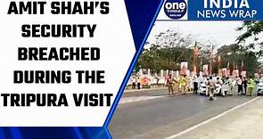 Amit Shah’s security breached during Tripura visit, investigation on | Oneindia News