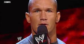 Randy Orton SICK! Promo/Segment WWE Raw 2009 HD