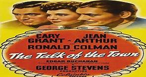 ASA 🎥📽🎬 The Talk Of The Town (1942) a film directed by George Stevens with Cary Grant, Jean Arthur, Ronald Colman, Edgar Buchanan