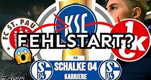 KOPMLETTER FEHLSTART? 😱😳🥶 Schalke Karriere #02 | EA FC 24