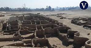 Egipto encuentra bajo la arena la 'ciudad perdida' de Luxor