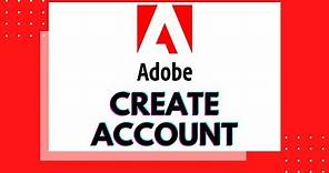 How to Create Adobe Account? Sign Up Adobe Account | Make Adobe Id/Account | Register Adobe a/c