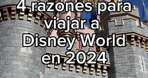 Cuatro razones para viajar a Walt Disney World en el 2024. #disney #disneyworld #waltdisneyworld #viajes #parques #parquestematicos #orlando #estadosunidos #usa