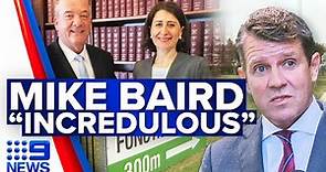 Mike Baird fronts ICAC inquiry into Gladys Berejiklian | 9 News Australia