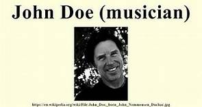 John Doe (musician)