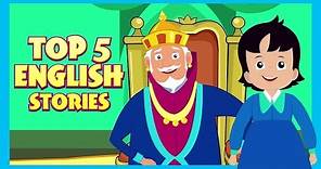 Top 5 English Stories | Short Story for Children in English | Bedtime Stories In English