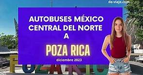 Autobuses México - Poza Rica, diciembre 2023.