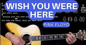 Pink Floyd - Wish You Were Here - Guitar - Chord - Lyric - Tab