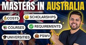 Your Ultimate Guide to Study Masters in Australia
