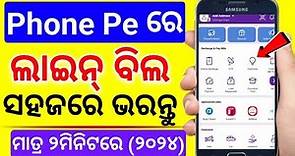 How to Pay Electricity Bill Through Phone pe Odisha |Elecric Bill online odisha 2023