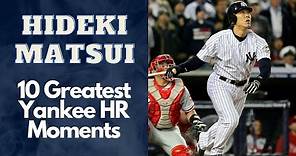 Hideki Matsui 10 Greatest Yankee Home Run Moments