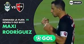 Maxi Rodríguez (0-1) Gimnasia LP vs Newell's | Primera Rueda (ida) - Copa Superliga 2019