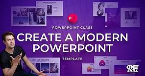 How To Create a Modern PowerPoint Template 🔥Preview🔥