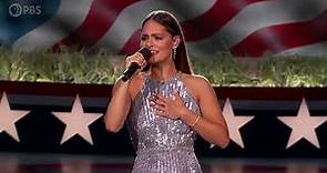 Pia Toscano Performs "God Bless America"
