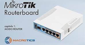 Configuracion de Router Mikrotik Routerboard Cap 01 modo router
