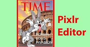 Create Your Own Time Magazine Cover With PIXLR
