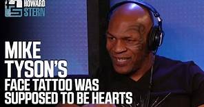 Mike Tyson Originally Wanted Hearts Tattooed on His Face (2013)