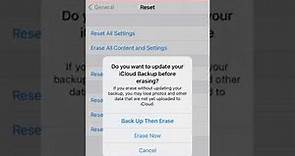 How to reset iPhone 5c - Factory reset and erase all data