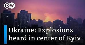 Fresh Russian rocket attacks on Kyiv | DW News