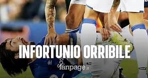 Grave infortunio per Andre Gomes in Premiere League: Son e Aurier gli spezzano la gamba